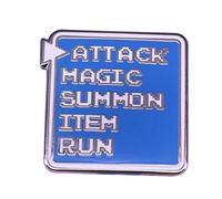 Anime Source Final Fantasy Broche Menu Bleu, Émail, Non connu