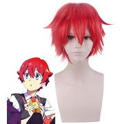 Anime SSSS.GRIDMAN Hibiki Yuta rouge perruque courte Cosplay Costume résistant à la chaleur cheveux synthétiques hommes femmes Cosplay perruques PL-472
