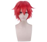 Anime SSSS.GRIDMAN Hibiki Yuta rouge perruque courte Cosplay Costume résistant à la chaleur cheveux synthétiques hommes femmes Cosplay perruques