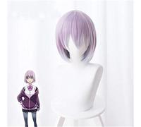 Anime Ssss.gridman Shinjo Akane Cosplay perruque accessoires de Costume court dégradé cheveux pour femmes cheveux synthétiques Halloween fête perruques