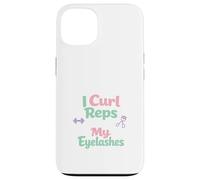 Anime Strong Girl Lifting Gym Power Muscle Otaku Fitness Coque pour iPhone 13