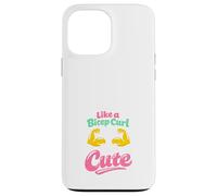 Anime Strong Girl Lifting Gym Power Muscle Otaku Fitness Coque pour iPhone 13 Pro Max