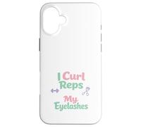 Anime Strong Girl Lifting Gym Power Muscle Otaku Fitness Coque pour iPhone 16 Plus