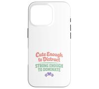 Anime Strong Girl Lifting Gym Power Muscle Otaku Fitness Coque pour iPhone 16 Pro