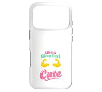 Anime Strong Girl Lifting Gym Power Muscle Otaku Fitness Coque pour iPhone 17 Pro