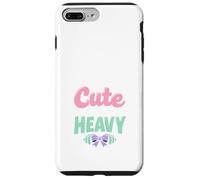 Anime Strong Girl Lifting Gym Power Muscle Otaku Fitness Coque pour iPhone 7 Plus/8 Plus