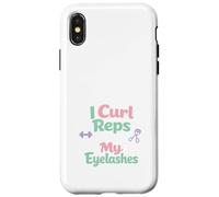 Anime Strong Girl Lifting Gym Power Muscle Otaku Fitness Coque pour iPhone X/XS