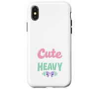 Anime Strong Girl Lifting Gym Power Muscle Otaku Fitness Coque pour iPhone X/XS