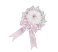 Anime Styles Barrettes à cheveux en dentelle et bouton pour maintenir le chignon en toute sécurité dans diverses occasions Épingle à cheveux confortable Accessoire pour cheveux familial