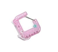 Anime Styles Porte-clés avec mousqueton creux pour filles en acrylique Motif lecteur de musique, C, One Size