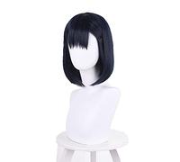 Anime Summer Time Rendering Mio Kofune Perruque de cosplay Noir Cheveux courts Shinpei Ajiro Ushi Sister Summer Render Perruque Cap