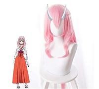 Anime Tensei Shitara Slime Datta Ken Shuna Cosplay perruque 80 cm de Long rose cheveux synthétiques Halloween carnaval Costume jeu de rôle perruques