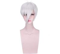 Anime terre de la perruque courte antarcticite brillante Costume de Cosplay Houseki no Kuni cheveux synthétiques résistant à la chaleur hommes femmes perruques