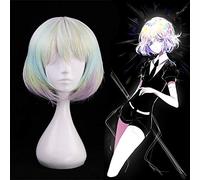 Anime terre des perruques de Cosplay lustrées perruque de Cosplay de diamant perruque synthétique résistante à la chaleur Halloween fête Houseki no Kuni perruques