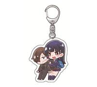 Anime The Dangers In My Heart Porte - Clés Pendentif Anime Figurine Acrylique Porte - Clés Sac e Voiture Accessoires (D)