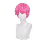 Anime The Disastrous Life of Saiki K. Saiki Kusuo Wig Cosplay Costume Short Synthetic Hair Halloween Party Role Play Wigs