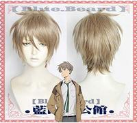Anime The Millionaire Detective Balance: Perruques de Cosplay Haru Kato illimitées en lin or court perruque de cheveux synthétiques + bonnet de perruque