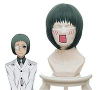 Anime Tokyo Ghoul: re Mutsuki Toru Cosplay perruque dégradé couleur courte synthétique Bobo cheveux Halloween fête Costume perruques + casquette de perruque