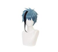 Anime Twisted-Wonderland Floyd Jade perruque courte Cosplay Costume résistant à la chaleur cheveux synthétiques hommes perruques Floyd