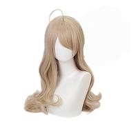 Anime V3 Kaede Akamatsu Perruque de cheveux synthétiques longs bouclés Cosplay + bonnet de perruque fête jeu de rôle fille femme