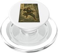 Animé Vintage Martial Singe Warrior Ancient Combat Energy PopSockets PopGrip pour MagSafe
