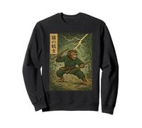 Animé Vintage Martial Singe Warrior Ancient Combat Energy Sweatshirt