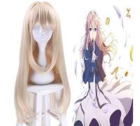 Anime Violet Evergarden Cosplay perruques Evergarden Cosplay perruque de cheveux résistant à la chaleur synthétique perruque Halloween fête femmes Cosplay perruque
