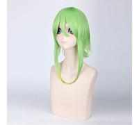 Anime Vocaloid GUMI Megpoid Cosplay perruque vert clair synthétique 60cm cheveux longs Megpoid cosplay perruques + bonnet de perruque taille unique PL-018