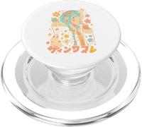 Anime Waifu Mignon Manga Chat Fille Mignon rétro Japonais PopSockets PopGrip pour MagSafe