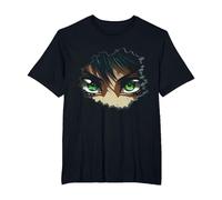 Anime Wall Japan Art Graphic Anime T-Shirt, Homme Grandes Tailles, Noir, 6X Tall