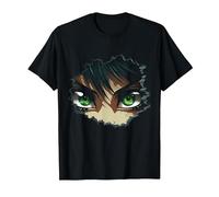 Anime Wall Japan Art Graphic Anime T-Shirt, Homme, Noir, 6XL