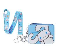 Anime Wallet ID badge porte - cartes porte - monnaie avec Lanka pour porte - monnaie cannelle rol, femmes zip