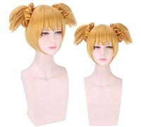 anime wigs cosplay christmas Pop and pipi beauty daily cos wig double tiger mouth three knife flat Color: a pair of 287 hair rings