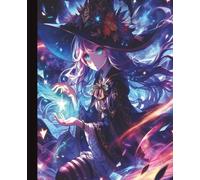 Anime Witch Notebook: Anime fantasy witch notebook