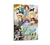 Anime Your Lie In April Collection de personnages Poster mural sur toile Décoration murale pour chambre à coucher, salon, bureau Peinture moderne Décoration d'intérieur 20 x 30 pouces (50