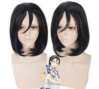 Anime Yowamushi pédale Yuusuke Toudou Jinpachi Cosplay perruques courtes noir fibre résistante à la chaleur cheveux synthétiques perruque PL-338