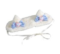 AnimeExpo Serre-tête en peluche avec oreilles de chat et nœud