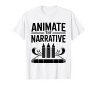 Animer le croquis d'animation narrative Animer la narration d'histoires T-Shirt