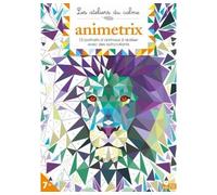 Animetrix - cahier avec autocollants Portraits d'animaux à composer en autocollants - Jack Clucas - Deux Coqs D'or - broché - Document jeunesse dès 6 ans