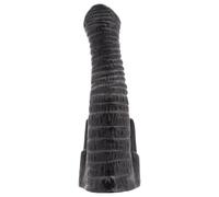 AnimHole Djumbo - gode éléphant dildo - 18cm (noir)