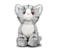 Animigos- Soft Toy, 2010377, Gris, Petit