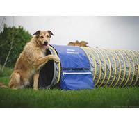 animo concept Sac de Lestage Antidérapant à Zip pour Tunnel d'Agility Bleu 1 Unité