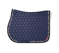 Animo Tapis de selle WAROBI Navy, Tapis Equitation Cheval, taille : dressage