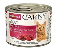 Animonda Cat Carny Adulte bœuf, cœur 200g