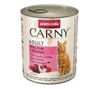 Animonda Carny Adult Bœuf, Dinde & Crevettes 800gx6