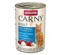 Animonda Carny Adult Bœuf & Morue avec Racines de Persil 400gx6