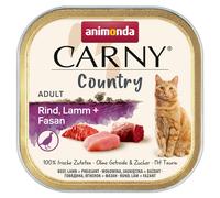 Animonda Carny Adult Country Bœuf, Agneau & Faisan 100gx32