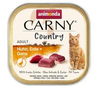 Animonda Carny Adult Country Poulet, Canard & Oie 100gx32