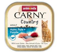 Animonda Carny Adult Country Poulet, Dinde & Truite 100gx32