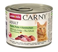 Animonda Carny Adult Poulet, Dinde & Lapin 200gx6
